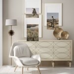 Eye-Soothing White Single Seater Sofa