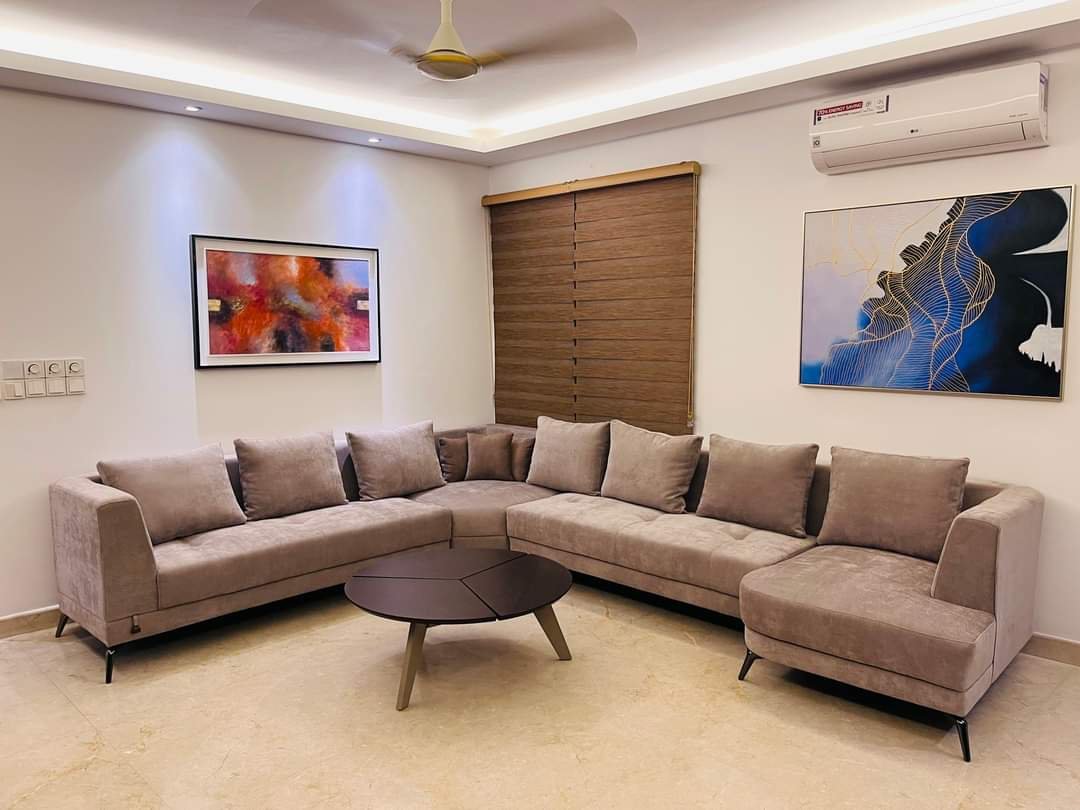 Exclusive Almond Frost Colour Minimalist Sofa