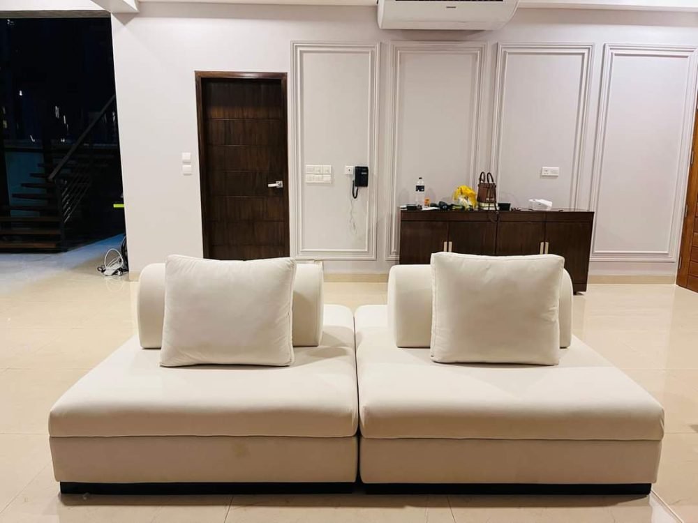 2023 Latest 3D White minimalist Sofa - Image 3